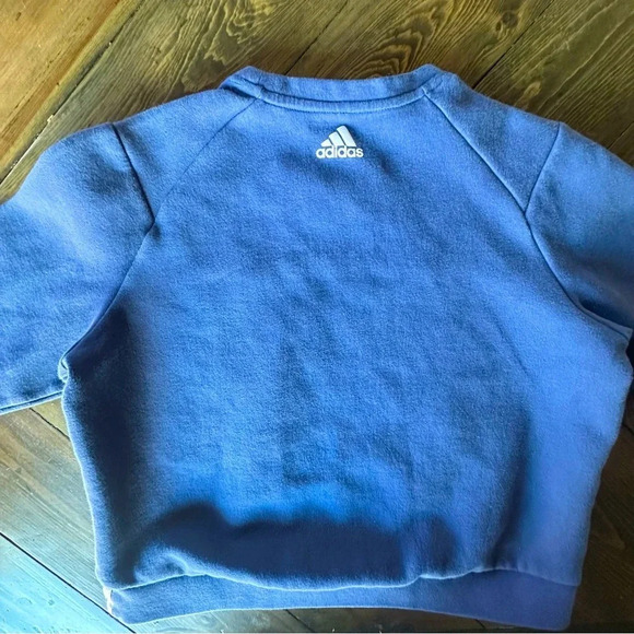 ADIDAS Women's 3-Stripes Performance Keyhole Sweatshirt FL2060 Sz Large - Picture 5 of 5